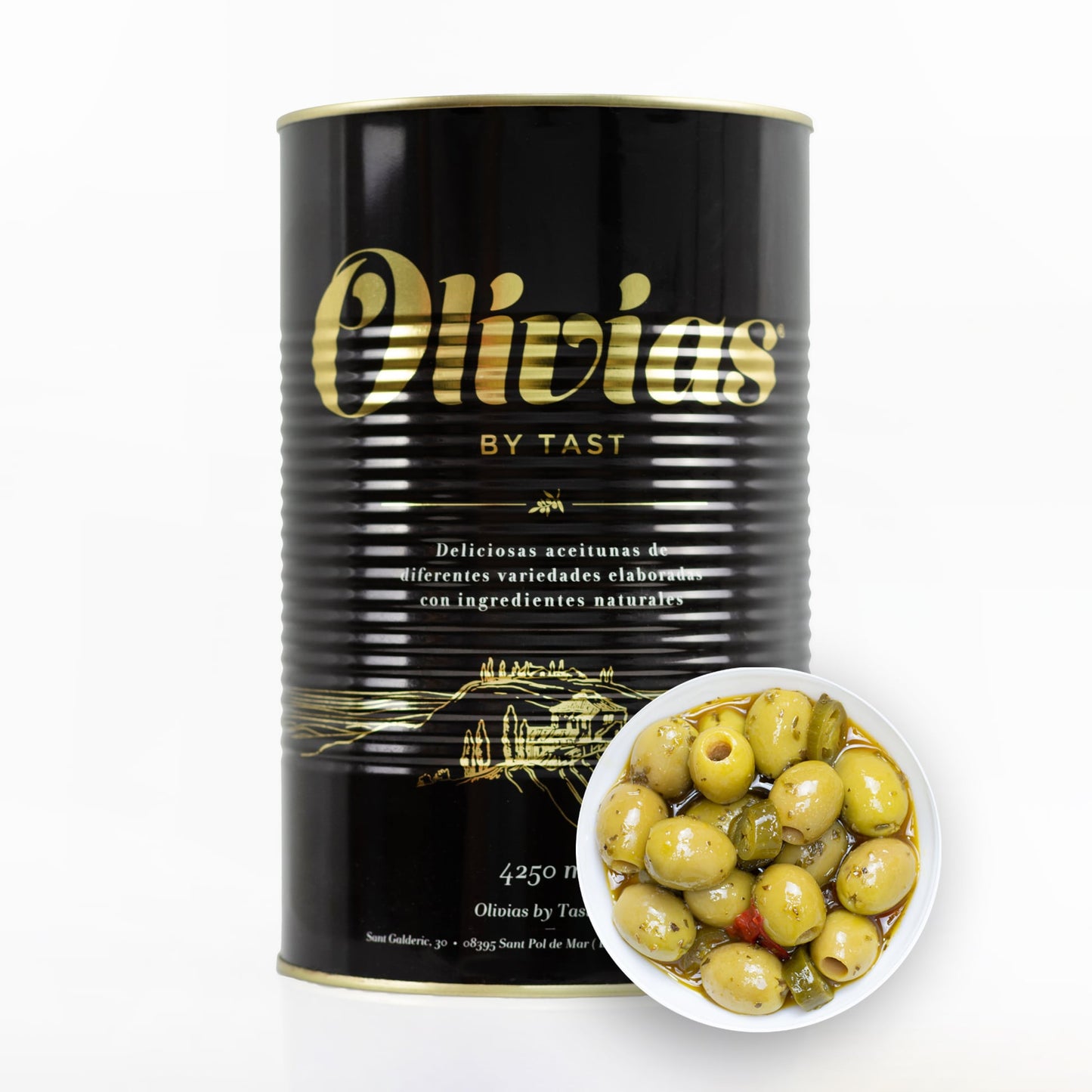 Olivias 'Jalapeña Deshuesada' 4,25 KG