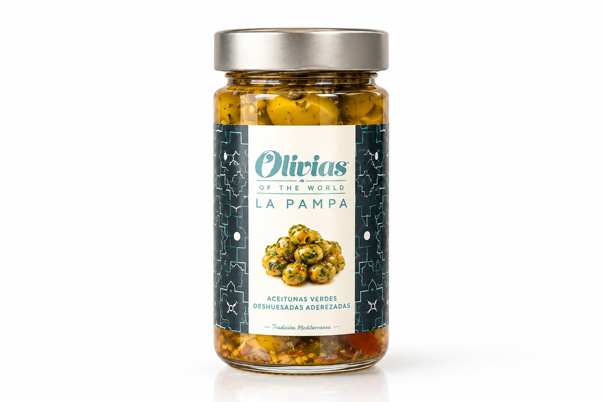 Aceitunas Las Pampa – Pack de 6 Tarros de 370 g