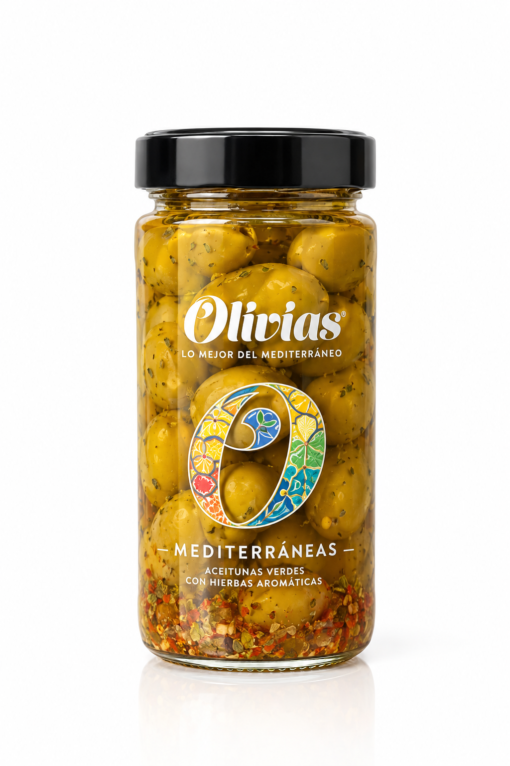 Aceitunas Mediterránea – Pack de 6 Tarros de 370 g