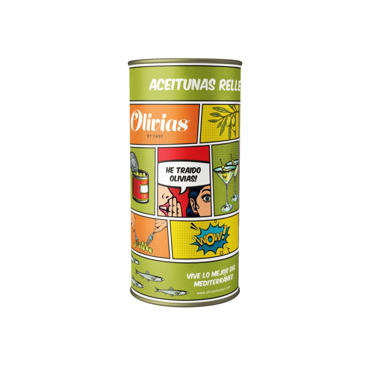 (350 gr) Pack 12 latas Classic Rellenas de Anchoa