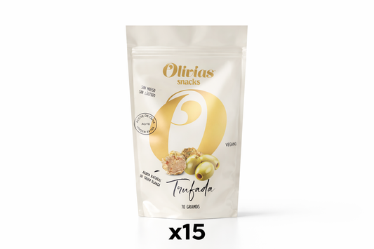 (Pack 15) Olivias Snacks 'Trufada' 70 gr