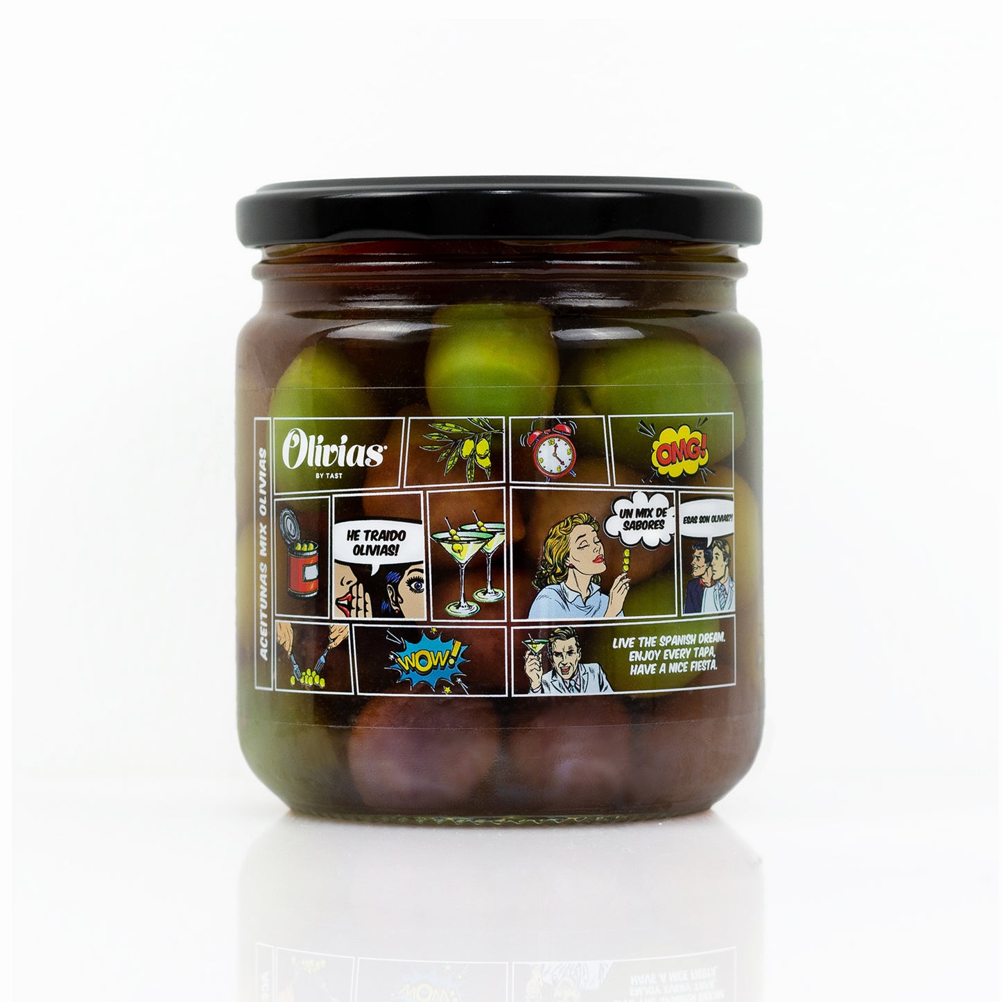 Pack 6 Tarros Olivias 'Classic Mix' 370 gr