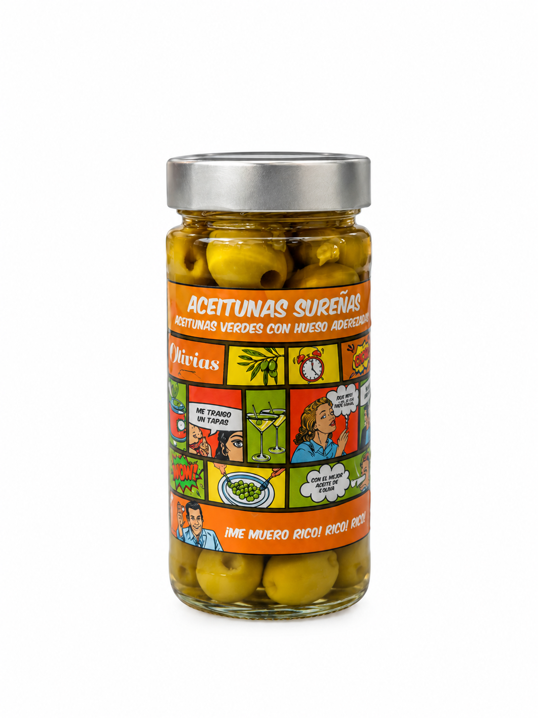 Aceitunas Sureñas – Pack de 6 Tarros de 370 g