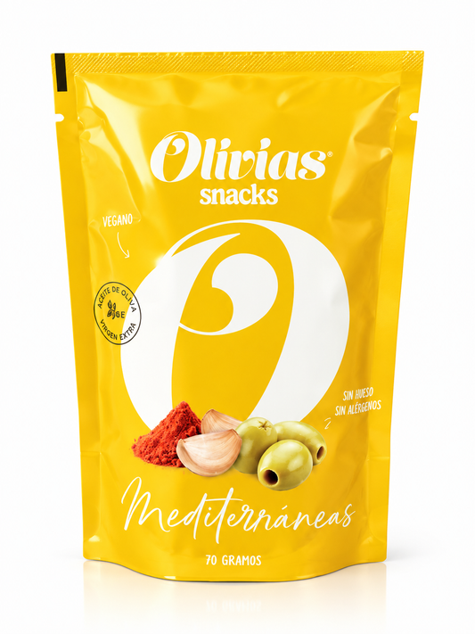 (Pack 15) Olivias Snacks 'Mediterraneas' 70 gr